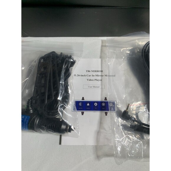 Mirror Dash Cam with Wireless Apple Carplay&Android Auto,11.26" Voice Control... - Picture 2 of 6